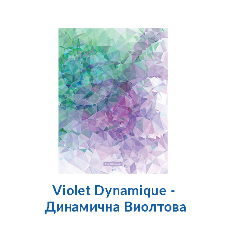 Папка со клип мет. механизам шарена Erich Krause